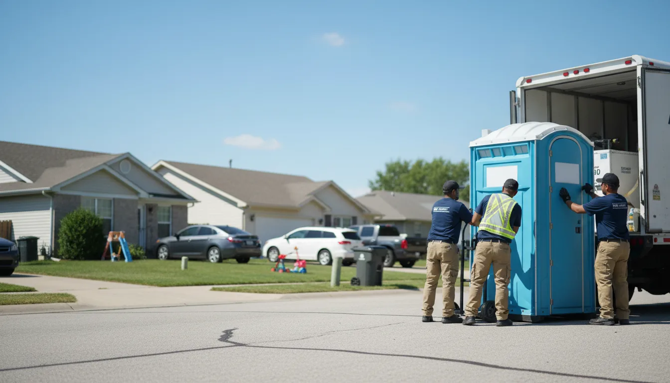 Standard Porta Potty Rentals in Carol Stream, IL near me